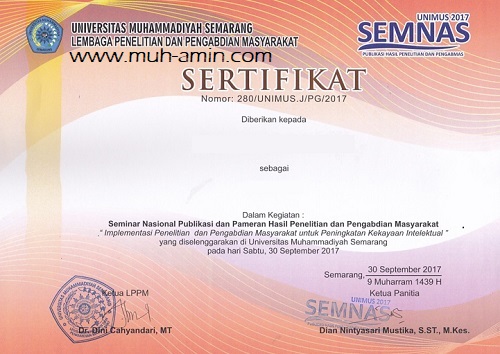 Desain sertifikat